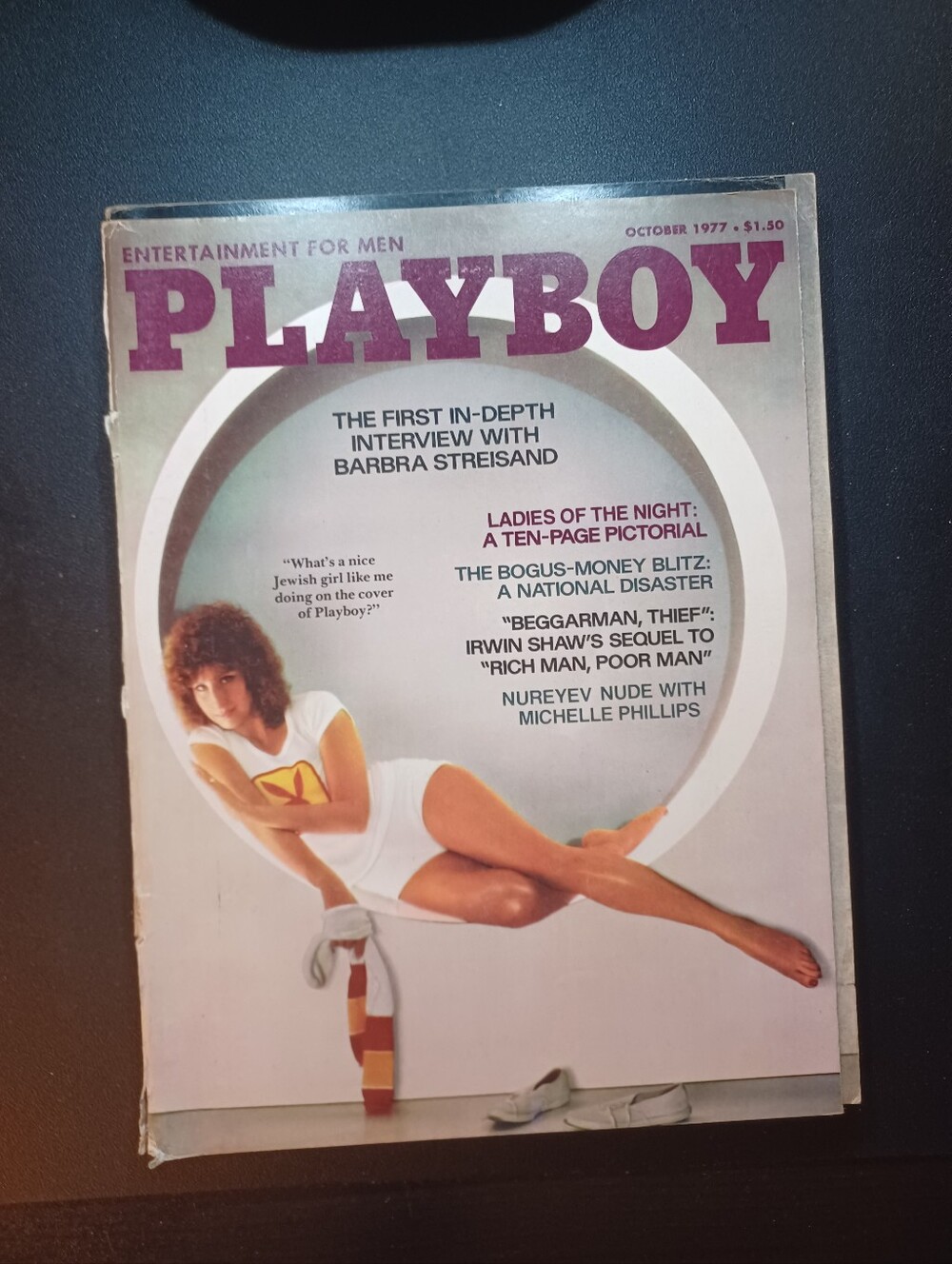 Vintage Playboy Featuring Barbara Streisand